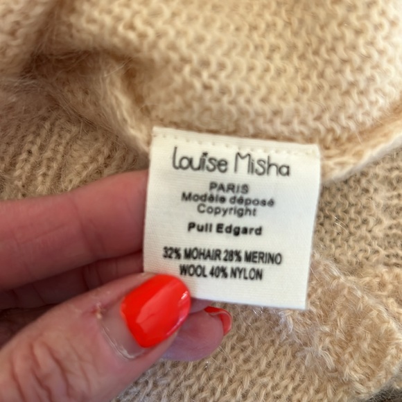 Louise misha mohair alpaca soft 1y cardigan or pullover sweater🌸 - Picture 3 of 5